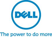Dell Blue Vertical Tagline RGB Logo